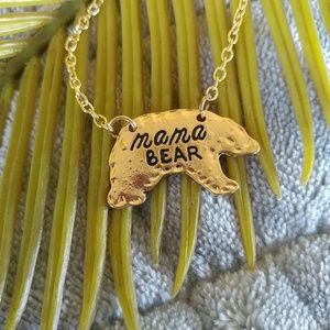 Jewelry - Mama Bear Goldtone 20 Inch Necklace NWOT Mothers Jewelry - Mama Bear Goldtone 20 Inch Necklace NWOT Mothers